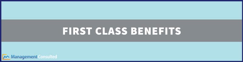 First Class Benefits, american airlines first benefits, delta first benefits, united first benefits