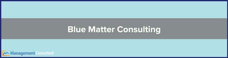 Blue Matter Consulting