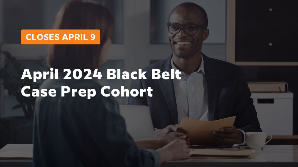Black Belt Cohort – April 2024