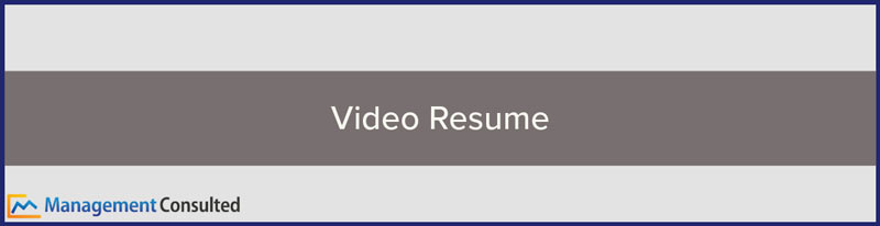 Video Resume