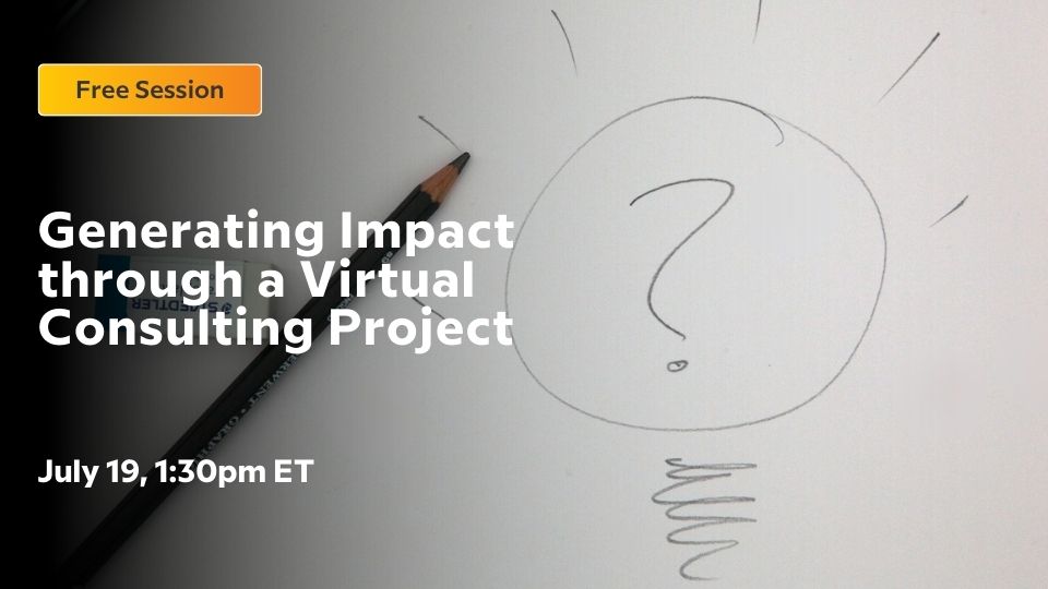 Generating Real-World Impact through a 1-Week Consulting Project