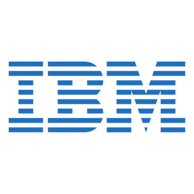 IBM logo with transparent background
