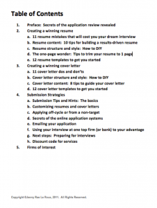 image-table of contents