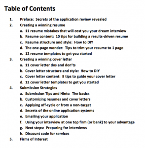 image-table of contents